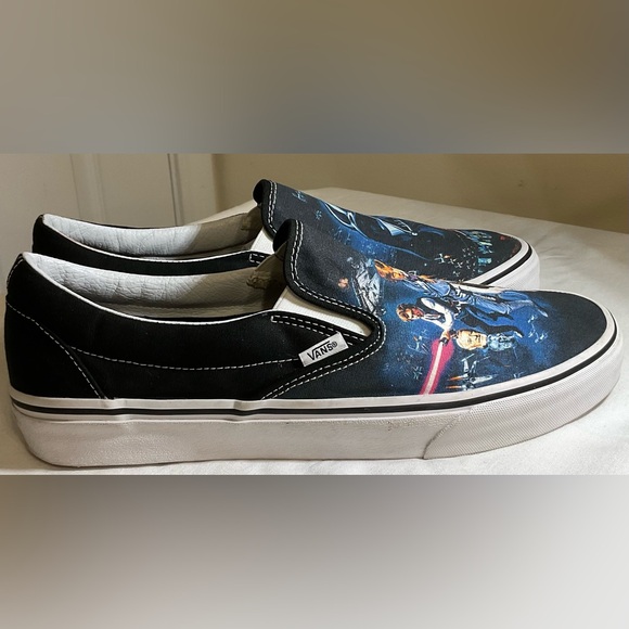 Vans X Star Wars Classic Rare Slip-On 2014 Graphic Shoes- No Box - Picture 3 of 8
